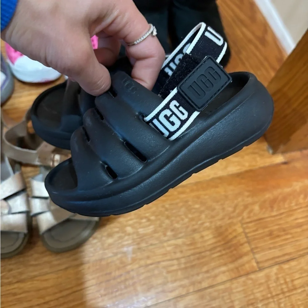 Bundle of 8 Pairs of Shoes: UGGS, Sandals, Sneakers, Zara
